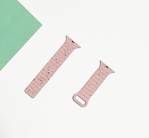 Magnetic Watch Band Compatible with Apple Watch 38mm 40mm 41mm 42mm 44mm 45mm 49mm,Soft Silicone Wristband, Sport Magnet Strap for iWatch Series 9, Ultra 2, Ultra 8 7 6 5 4 3 2 1 SE for Women Men in Saudi Arabia