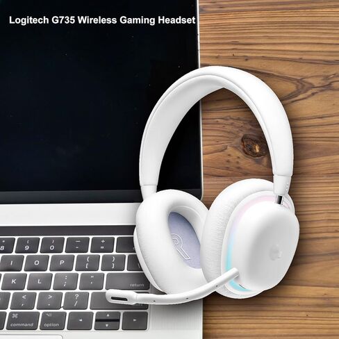 وسائد الأذن G735 - وسائد غطاء وسائد الأذن البديلة من ديفين المتوافقة مع سماعة الألعاب اللاسلكية Logitech G735 in Kuwait