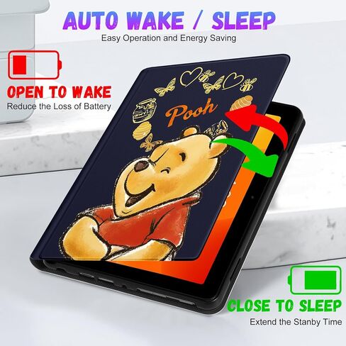 حافظة كمبيوتر لوحي Trendy Fun for Fire HD 8/8 Plus مقاس 8 بوصات (الجيل الثاني عشر/العاشر، إصدار 2022/2020)، للأطفال والبنات والمراهقين والأولاد والنساء، غطاء كاواي لشخصية كرتونية لطيفة للفتيات من Amazon Kindle Fire HD8، Weini in Kuwait