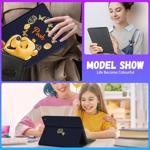 حافظة كمبيوتر لوحي Trendy Fun for Fire HD 8/8 Plus مقاس 8 بوصات (الجيل الثاني عشر/العاشر، إصدار 2022/2020)، للأطفال والبنات والمراهقين والأولاد والنساء، غطاء كاواي لشخصية كرتونية لطيفة للفتيات من Amazon Kindle Fire HD8، Weini in Kuwait