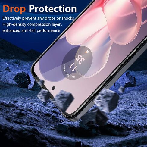 (3 Pack) Motorola Moto G Power 5G (2024) HD Clear Tempered Glass Screen Protector, [3D Glass] [Anti-Glare] [Bubble-Free] Screen Protector Glass For Moto G Power 5G-2024 in Saudi Arabia