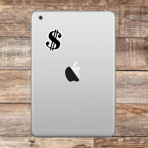 Money Symbol Sticker Money Stickers (4 Pack) - Laptop Stickers - 2.5 Inches Vinyl Decal - Laptop, Phone, Tablet Vinyl Decal Sticker HV-R932-DL3P-P-4 in Kuwait