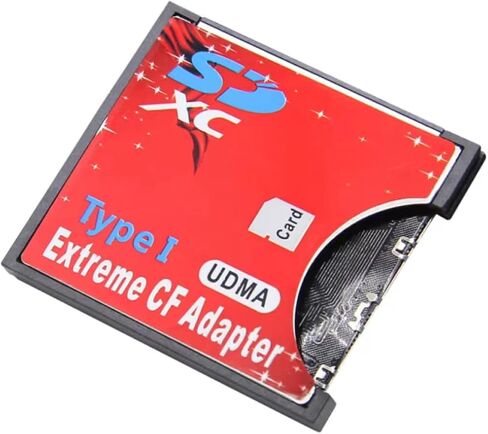 SD SDHC SDXC إلى CF محول بطاقة ذاكرة فلاش مدمج قارئ النوع I 16/32/64/128/256GB CF إلى محول بطاقة SD in Saudi Arabia
