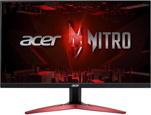 شاشة الألعاب acer Nitro مقاس 24.5 بوصة بدقة Full HD 1920 x 1080 | AMD FreeSync | تحديث 180 هرتز | 1 مللي ثانية (VRB) | 99% sRGB | دعم HDR 10 | 1 × منفذ عرض 1.2 و2 × HDMI 2.0 | KG251Q P3biip in Saudi Arabia