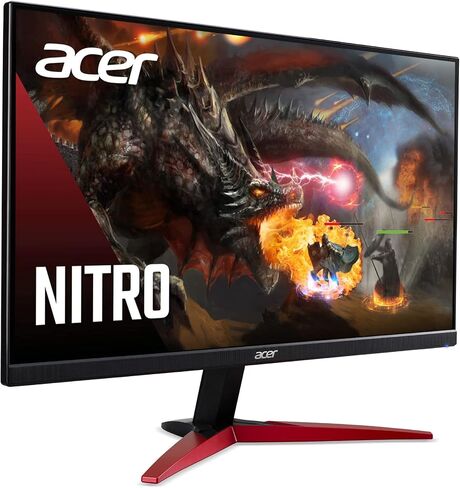 شاشة الألعاب acer Nitro مقاس 24.5 بوصة بدقة Full HD 1920 x 1080 | AMD FreeSync | تحديث 180 هرتز | 1 مللي ثانية (VRB) | 99% sRGB | دعم HDR 10 | 1 × منفذ عرض 1.2 و2 × HDMI 2.0 | KG251Q P3biip in Kuwait