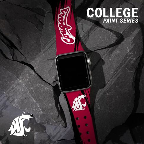 Affinity Bands NCAA Paint Stripe HD Watch Band Compatible with Apple Watch in Saudi Arabia