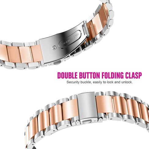 Compatible with iTouch Air 3 Bands, Stainless Steel Metal Replacement Strap Bracelet Compatible for iTouch Air 3 Smartwatch in Kuwait