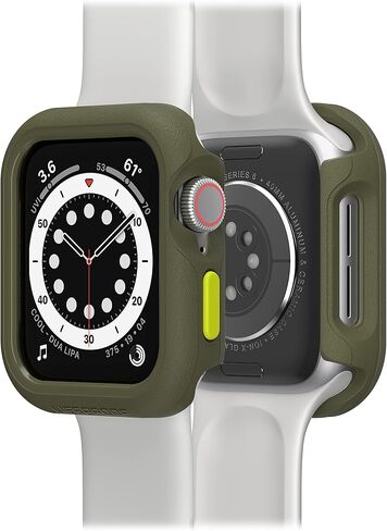 مصد ساعة LifeProof لساعة Apple Watch Series SE 2nd gen/SE 1st gen/6/5/4 40 مم، مقاوم للصدمات، مقاوم للسقوط، حافظة واقية أنيقة لساعة Apple، شاشة حماية وحواف، مصنوعة بشكل مستدام، أخضر in Kuwait