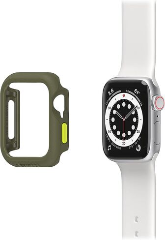 مصد ساعة LifeProof لساعة Apple Watch Series SE 2nd gen/SE 1st gen/6/5/4 40 مم، مقاوم للصدمات، مقاوم للسقوط، حافظة واقية أنيقة لساعة Apple، شاشة حماية وحواف، مصنوعة بشكل مستدام، أخضر in Kuwait
