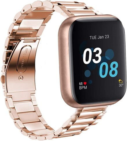 Compatible with iTouch Air 3 Bands, Stainless Steel Metal Replacement Strap Bracelet Compatible for iTouch Air 3 Smartwatch in Kuwait