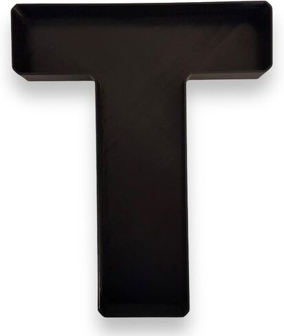 4 Number Serving Tray - Black, 3D Printed in USA, Perfect for Parties and Events, Durable PLA Material, Hand Washable in Kuwait
