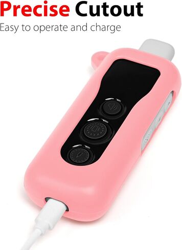 Silicone Protective Case for Bousnic Dog Shock Collar 650 Remote with Carabiner and Strap (Black) in Saudi Arabia