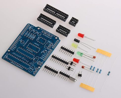 Attiny13A /84/85/ ATMEGA328P ATMEGA8 Programming Shield Soldering Kit for ardino Uno R3 Shield (for UNO) in Kuwait