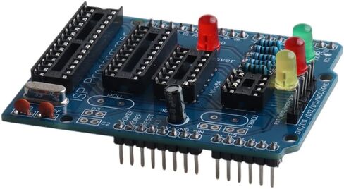 Attiny13A /84/85/ ATMEGA328P ATMEGA8 Programming Shield Soldering Kit for ardino Uno R3 Shield (for UNO) in Kuwait