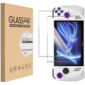 Screen Protector Compatible with ASUS ROG Ally Game Player [7 Inch] Tempered Glass Protection Film Ultra HD, 9H Hardness, Scratch Resistant Bubble Free
