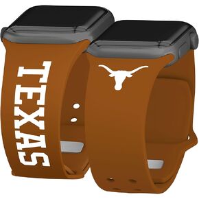 Texas Longhorns Iconic Edition HD Watch Band Compatible with Apple Watch