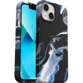 OtterBox - Ultra-Slim iPhone 13 Mini Case (ONLY) - Made for Apple MagSafe, Artistic Protective Phone Case with Soft-Touch Material for Comfort (Mercury Graphic)