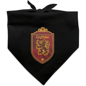 GRAPHICS & MORE Harry Potter Gryffindor Plaid Sigil Dog Pet Bandana