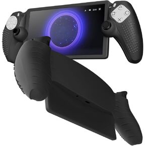 TNP Protective Case for PlayStation Portal - Silicone Skin Cover for PS Portal Shell with Anti-Slip, Shock-Absorption, Anti-Fingerprint, Scratch-Resistant, Blue