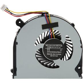 CPU Cooler, Computer CPU Cooling Fan with 4 Pin Power Connector, Replacement Computer Fan for HP ProBook 640 G1 645 G1 650 G1 655 G1