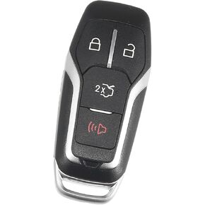Keyless Entry Remote for Ford for Mustang 2015-2017 315Mhz M3N-A2C31243800 4 Button Reusable | Control Replacement Car Key Fob 1 Pcs for Mustang 2015-2017