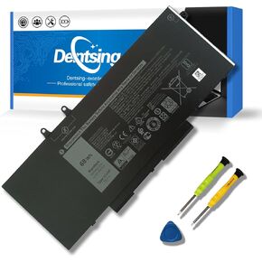 Dentsing 4GVMP 7.6V 68Wh/8500mAh Laptop Battery Compatible with Dell Latitude 5400 5410 5500 5510 Precision 3540 3550 Inspiron 7590/7591/7791 2-in-1 Series Notebook X77XY 1V1XF R8D7N RF7WM 9JRYT C5GV2