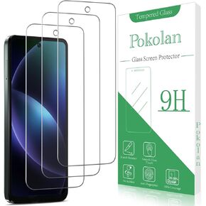 Pokolan 3 Pack Screen Protector for Motorola Moto G 5G (2024) Tempered Glass, 9H Hardness, Anti Scratch, Bubble Free, Easy to install