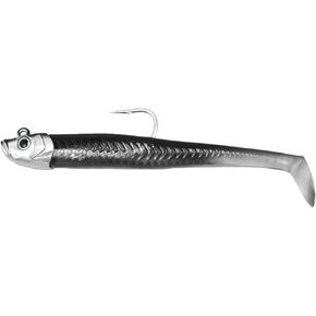 FishLab ME-8-BLK Mad Eel Sinking Black Ice 8" 5 1/4 oz