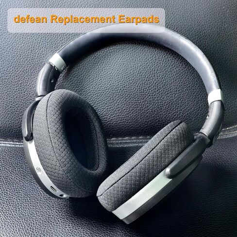 Ear Pads Compatible with Sennheiser HD 4.50BT, HD 4.50, HD 4.50BTNC, HD 4.50SE, HD 4.40BT, HD 4.30G, HD 4.20S, HD 458BT, HD 450, HD 450BT, HD 400S, HD 350BT Headset (Black Breathable Fabric) in Kuwait