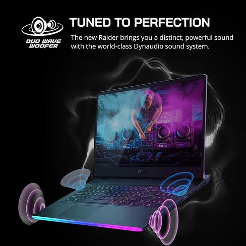 MSI Raider GE76 17.3"" FHD 144Hz Gaming Laptop, Intel Core i9-12900H, GeForce RTX 3060 Graphics, 64GB RAM, 2TB PCIe SSD, Backlit Keyboard, FHD Webcam, Win 11, Grey, 128GB Hotface Extension Set, Gray in Saudi Arabia