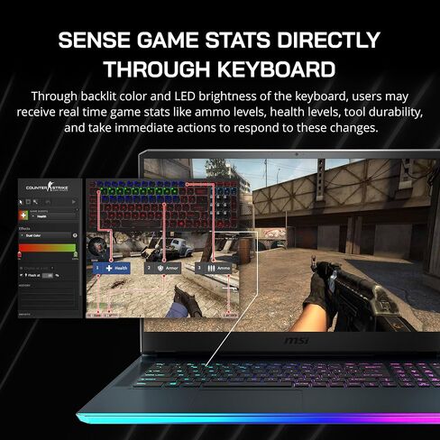 MSI Raider GE76 17.3"" FHD 144Hz Gaming Laptop, Intel Core i9-12900H, GeForce RTX 3060 Graphics, 64GB RAM, 2TB PCIe SSD, Backlit Keyboard, FHD Webcam, Win 11, Grey, 128GB Hotface Extension Set, Gray in Saudi Arabia