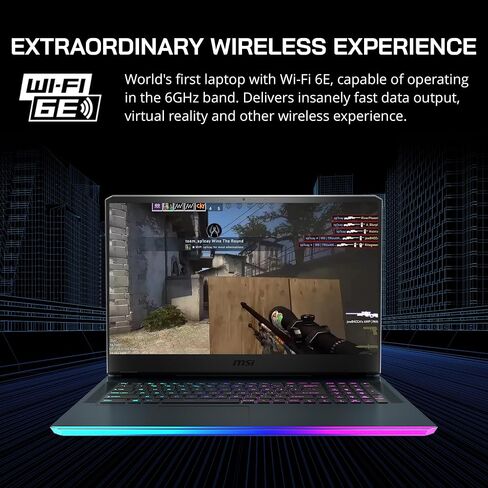 MSI Raider GE76 17.3"" FHD 144Hz Gaming Laptop, Intel Core i9-12900H, GeForce RTX 3060 Graphics, 64GB RAM, 2TB PCIe SSD, Backlit Keyboard, FHD Webcam, Win 11, Grey, 128GB Hotface Extension Set, Gray in Saudi Arabia