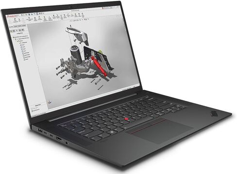 محطة عمل Lenovo ThinkPad P1 Gen 6 المحمولة 16.0 بوصة 165 هرتز IPS WQXGA شاشة (Intel i7-13800H vPro، RTX A1000 6GB، 32GB DDR5، 1TB PCIe SSD، Backlit KB، بصمة الإصبع، 2 Thunderbolt 4، Win 11 Pro) in Saudi Arabia