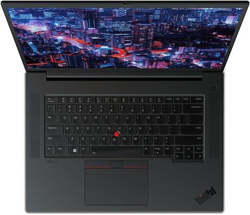 محطة عمل Lenovo ThinkPad P1 Gen 6 المحمولة 16.0 بوصة 165 هرتز IPS WQXGA شاشة (Intel i7-13800H vPro، RTX A1000 6GB، 32GB DDR5، 1TB PCIe SSD، Backlit KB، بصمة الإصبع، 2 Thunderbolt 4، Win 11 Pro) in Saudi Arabia