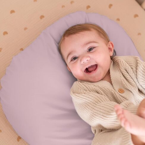 100% Waterproof Baby Lounger Cover - 2-Ply Organic Cotton Slipcovers Keep Your Lounger Clean & Your Baby Comfy - Machine Washable - (Lounger Not Included) - Brown in Saudi Arabia