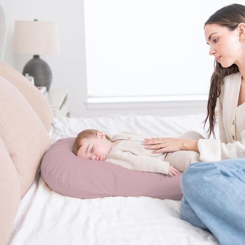 100% Waterproof Baby Lounger Cover - 2-Ply Organic Cotton Slipcovers Keep Your Lounger Clean & Your Baby Comfy - Machine Washable - (Lounger Not Included) - Brown in Saudi Arabia