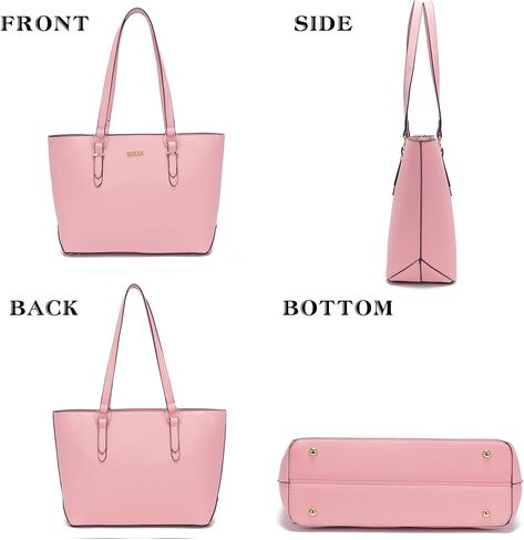 Purses And Wallets Set For Women Work Tote Satchel Handbags Shoulder Bag Top Handle Totes Purse With Matching Wallet in Saudi Arabia