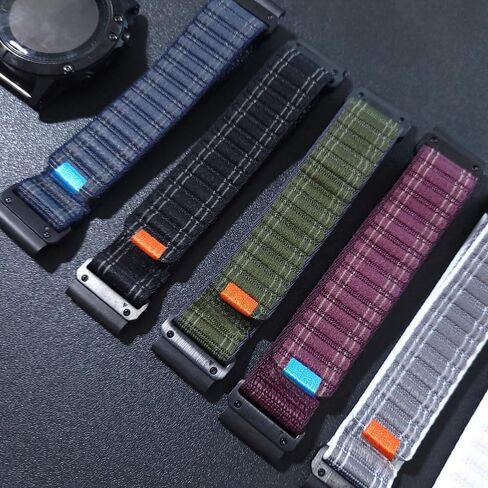 20mm/ 22mm/ 26mm Watch Band For Garmin Fenix 5 6 7 8 Pro Sapphire Solar Forerunner 965 955 935 Epix Pro Gen 2 47mm 51mm Quick Fit 20 22 26 Watch Bands Replacement Men Women in Kuwait