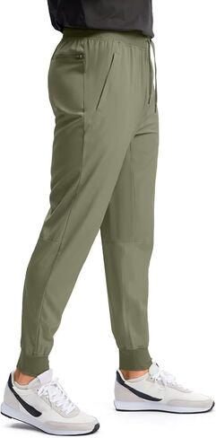 Pudolla Mens Joggers with Zipper Pockets Lightweight Sweatpants Workout Athletic Pants for Gym Running Golf in Saudi Arabia