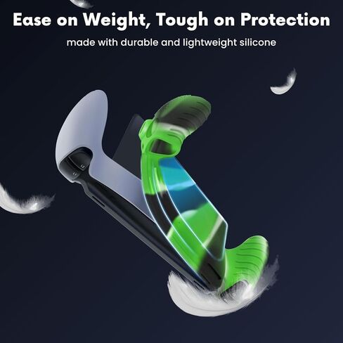 TNP Protective Case for PlayStation Portal - Silicone Skin Cover for PS Portal Shell with Anti-Slip, Shock-Absorption, Anti-Fingerprint, Scratch-Resistant, Blue in Saudi Arabia