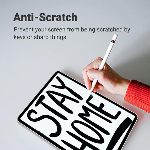 SenseAGE 2 Pack Paperfeel Screen Protector For iPad Pro 12.9 inch, Paperfeel Writing Screen Protector, Hand Writing, High Responsive, Anti Glare iPad protector, Compatible with iPad Pro 12.9 inch (2021/2020/2018) in Saudi Arabia