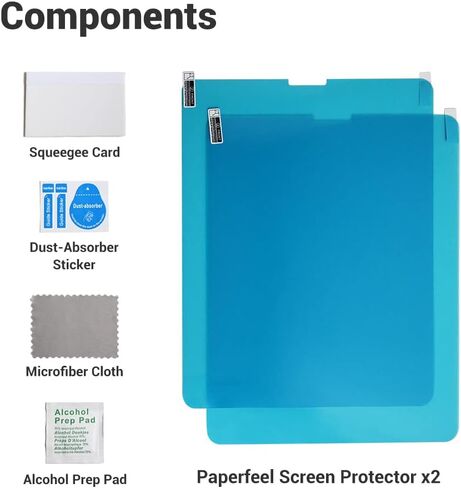 SenseAGE 2 Pack Paperfeel Screen Protector For iPad Pro 12.9 inch, Paperfeel Writing Screen Protector, Hand Writing, High Responsive, Anti Glare iPad protector, Compatible with iPad Pro 12.9 inch (2021/2020/2018) in Saudi Arabia