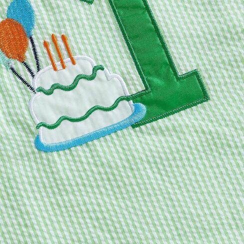 Baby Boy First Birthday Outfit Sleeveless 1st Birthday Romper Jumpsuit One Piece Bodysuit Infant Onesie Clothes in Saudi Arabia