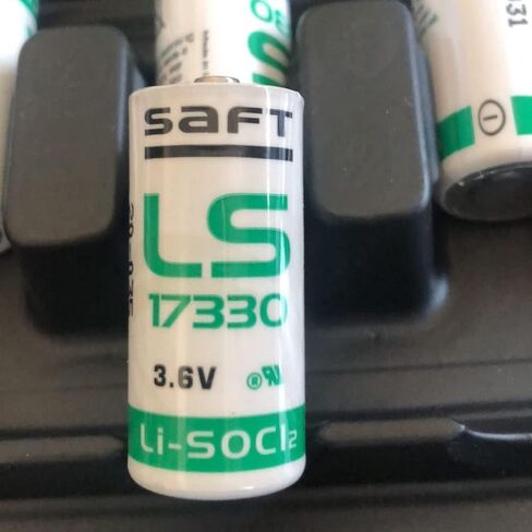 (عبوة من 5) بطارية LS17330 3.6 فولت 2100 مللي أمبير في الساعة لبطارية ليثيوم صناعية بحجم Saft LS 17330 2/3 A in Saudi Arabia