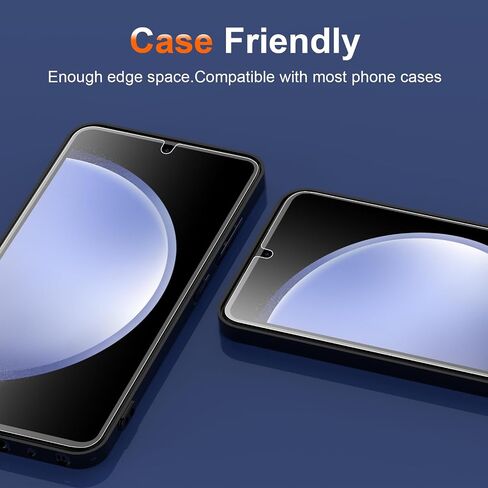 [عبوة من قطعتين] واقي شاشة غير لامع لهاتف Samsung Galaxy S23، متوافق مع مستشعر بصمات الأصابع، طبقة مرنة لاصقة كاملة مضادة للوهج (ليس زجاجًا) in Saudi Arabia