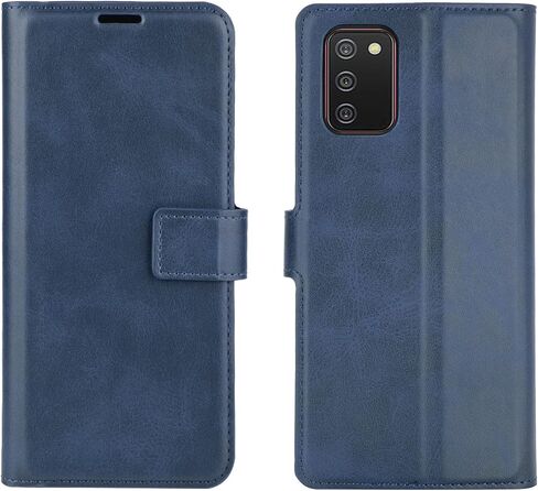 Flip Case for Samsung A03S Wallet PU Leather Magnetic Protective Cellphone Case for Samsung Galaxy A02S A025M A03S A037M Folio Book Cover with Stand (Blue) in Saudi Arabia
