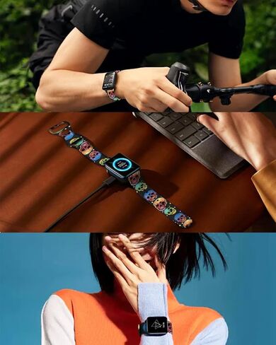Compatible with Apple Watch Band 38mm 40mm 41mm 42mm 44mm 46mm 45mm 49mm for Women Men, Soft Silicone Waterproof Replacement Strap for iWatch Bands Series 10 9 8 7 6 5 4 3 2 1 SE Ultra/Ultra 2 in Kuwait