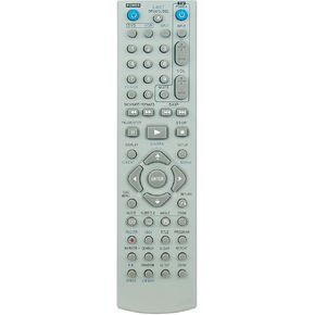 6711R1P072D New Replacement Remote Control fit for Zenith DVD/VCR Combo XBV441VCR XBV442DVD XBV442CP XBV443DVD XBV441 XBV442 XBV443 XBV443CP ZDX313 ZDX313DVD ZNV400