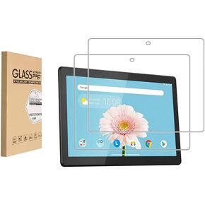 (2 Pack) Screen Protector for Lenovo Smart Tab M10 TB-X505F/TB-X605F Tempered Glass，9H Hardness Anti Scratch，Bubble Free，Case Friendly Easy Installation