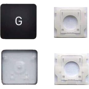 Replacement Individual G Key Cap and Hinges are Applicable for MacBook Pro/Air A2141 A2251 A2289 A2179 A2337 A2338 A2442 A2485 A2779 A2780 A2941 A2918 A2992 A2681 A2941 2019-2023 Year